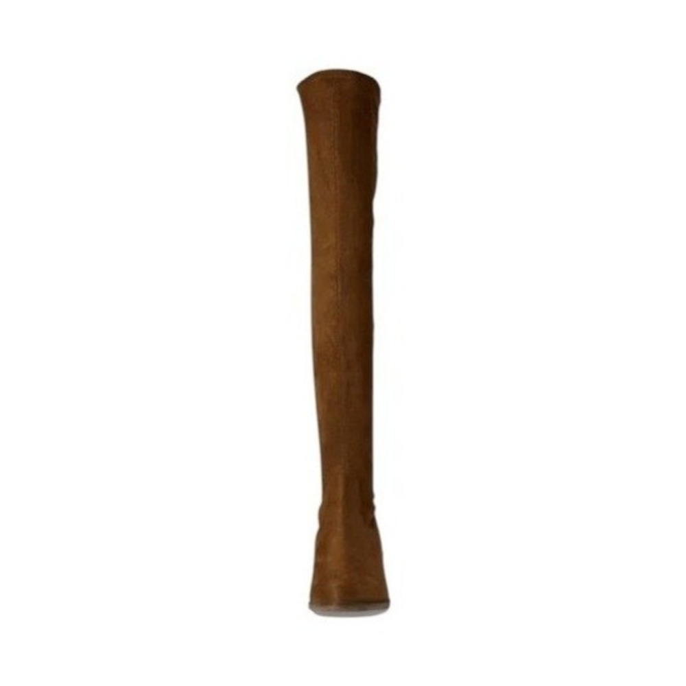 Steve Madden Georgette Over The Knee Boots Cognac Brown Suede Leather 6.5 - Picture 4 of 9